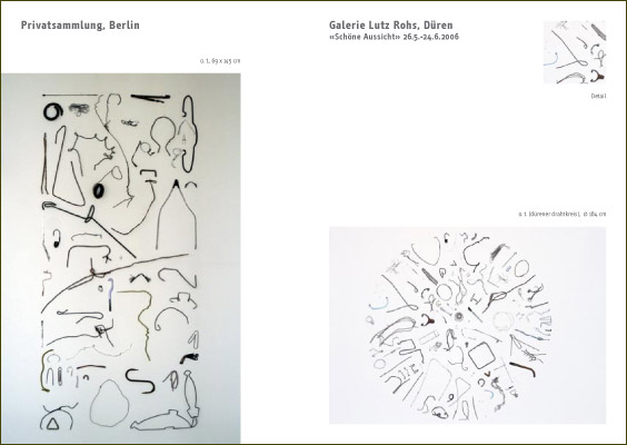 katalog stephan brenn drahtzeichnung