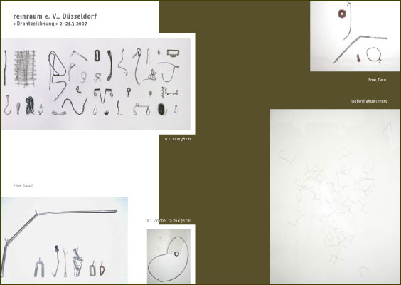 katalog stephan brenn drahtzeichnung