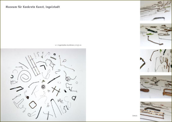 katalog stephan brenn drahtzeichnung